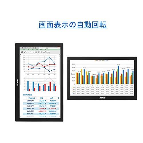 ASUS MB168B モバイルモニター モバイルディスプレイ 薄さ8mm ASUS MB168B モバイルモニター モバイルディスプレイ 薄さ8mm