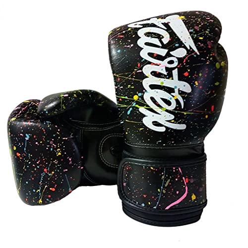 Fairtex BGV14 ボクシンググローブ ペイントブラック : ムエタイ