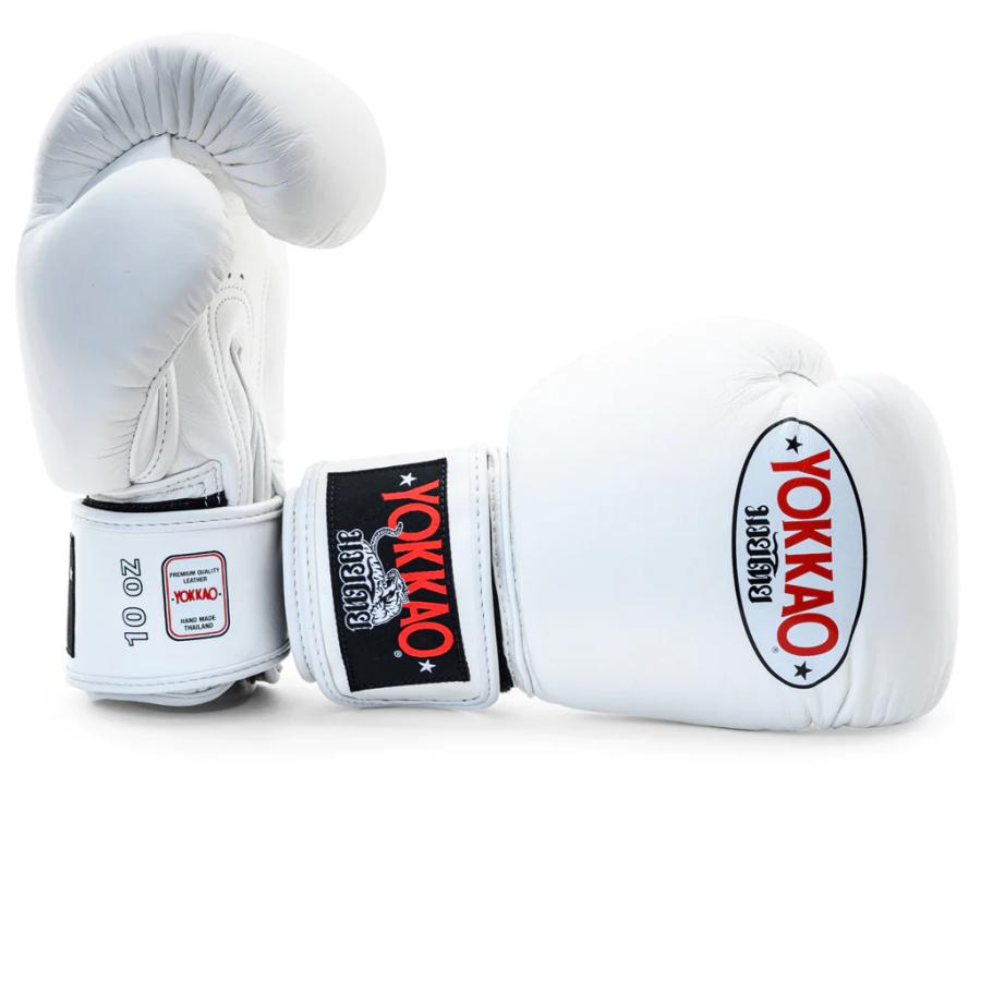 YOKKAO【10oz】ヨッカオ ボクシンググローブ 本革製 ホワイト｜muaythaishopnak｜02