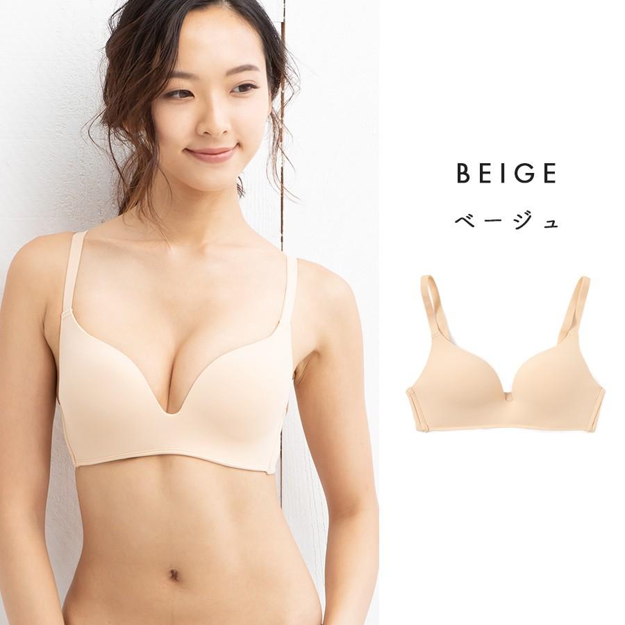 ノンワイヤー ブラ シームレス ブラジャー 下着 レディース 30代 40代 Tシャツブラ 響きにくい 痛くない ストレスフリー リラックス 自然 盛り ワイヤーなし Br19 010 Mude ムード 通販 Yahoo ショッピング