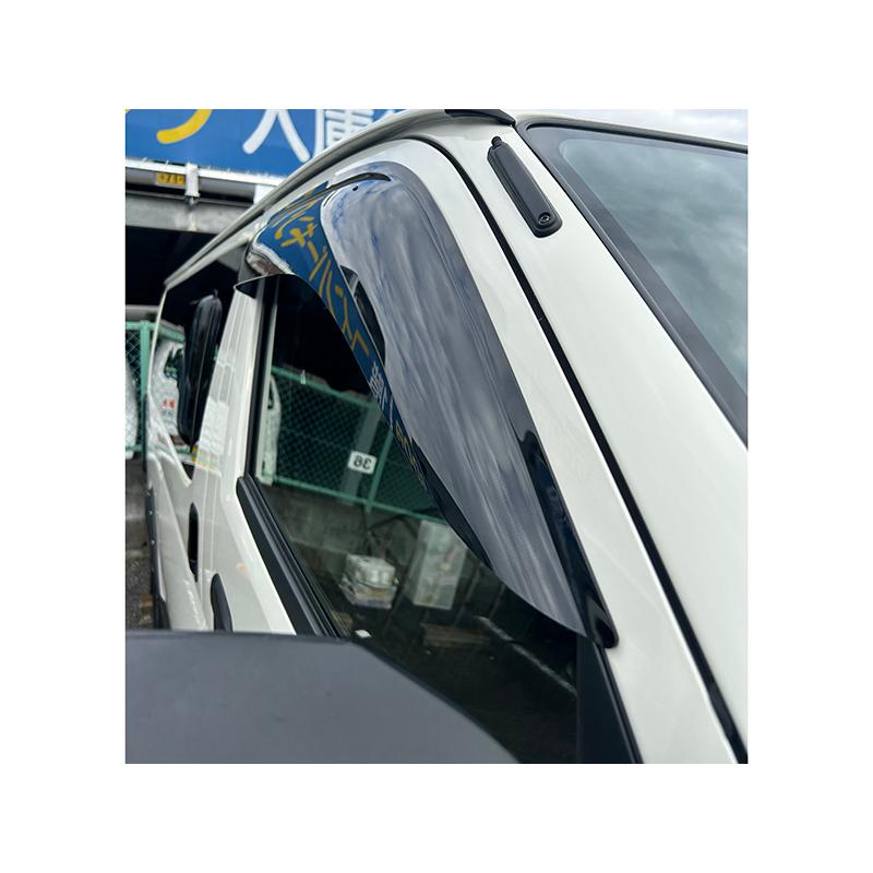 ハイエース200系 ビッグワイドバイザーと小窓バイザーのセット / ドア