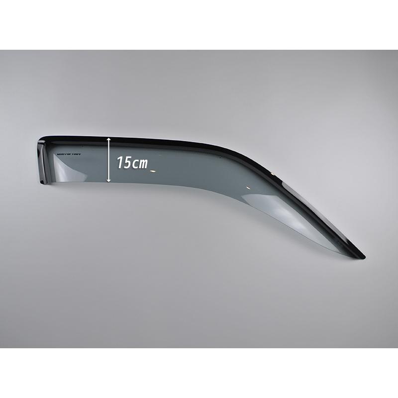 ハイエース200系 ドアバイザー ビッグ ワイドバイザー ライト パーツ