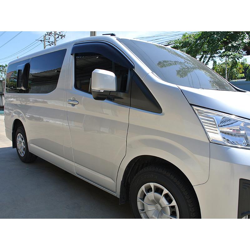 ハイエース トヨタ・グランエース GDH303W ドアバイザー ビッグ ワイドバイザー