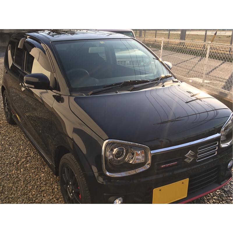 HA36S HA36V アルト/ターボRS/ワークス ドアバイザー サイドバイザー 1台分セット スモーク バイザー 左右セット ブラック アルトワークス [ HA36S ] 製品情報 | モンスタースポーツ HA36 カスタム パーツ | MONSTER SPORT アルト  コンプリートカー HA36S HA36V アルト/ターボRS/ワークス ドアバイザー サイドバイザー 1台分セット スモーク バイザー 左右セット  ブラック