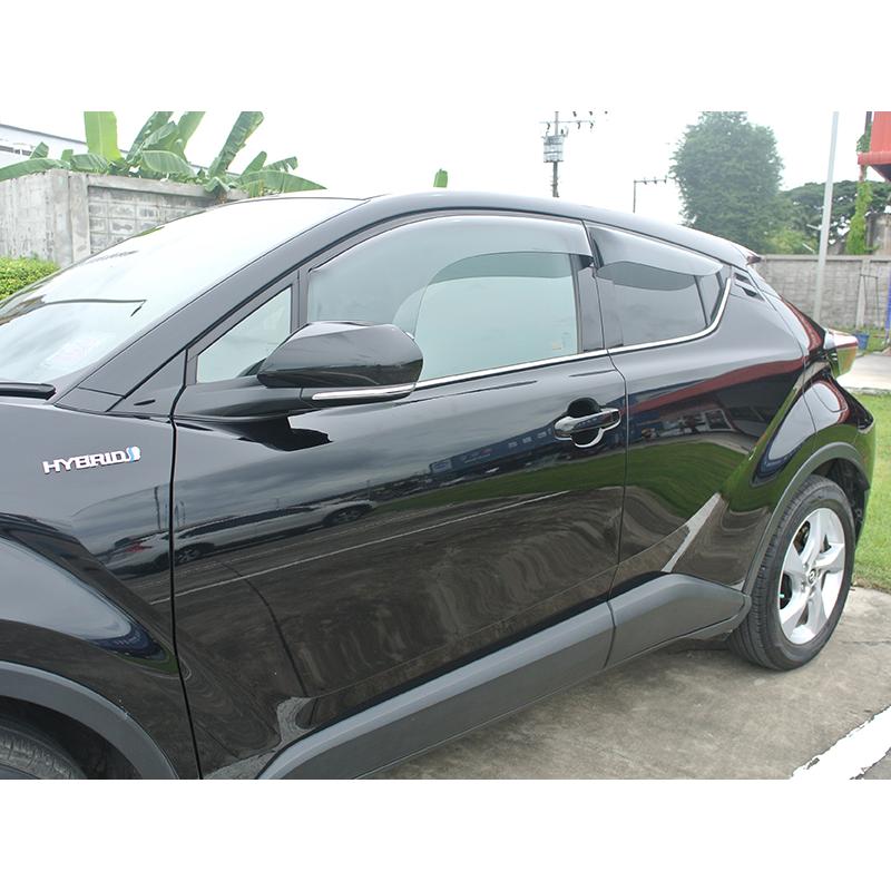 C-HR スーパー ワイドバイザー ライト ドアバイザー CHR パーツ