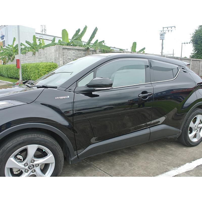 C-HR スーパー ワイドバイザー ライト ドアバイザー CHR パーツ