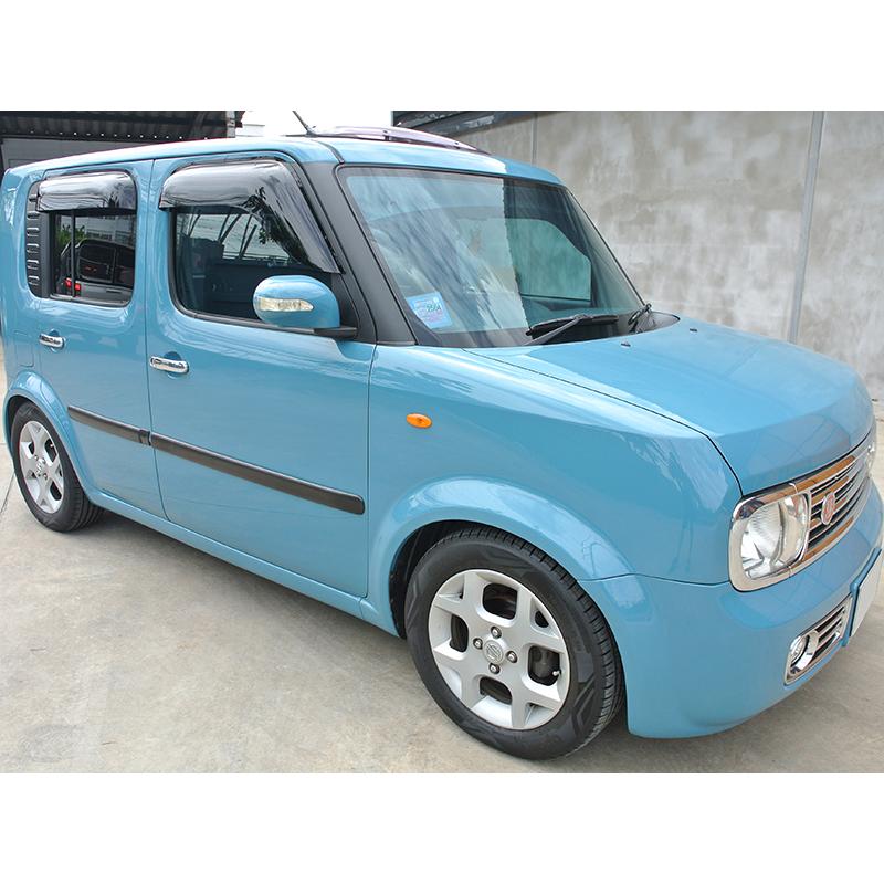 バイザー キューブ Z11YZ11 BZ11 BNZ11 ドアバイザー 前後セット ビッグ ワイド