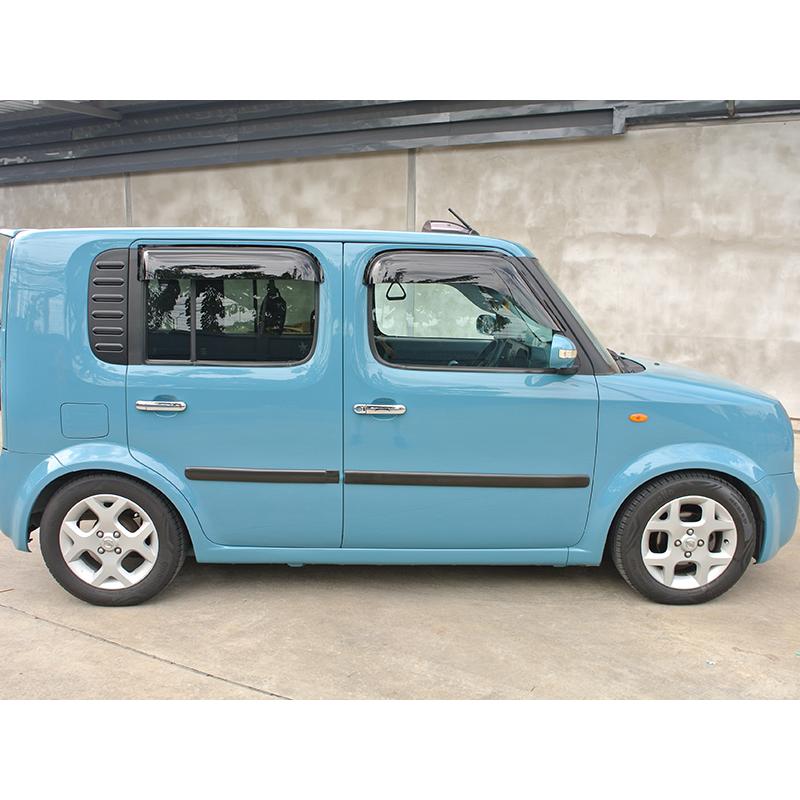 キューブ Z11YZ11 BZ11 BNZ11 ドアバイザー 前後セット ビッグ ワイド