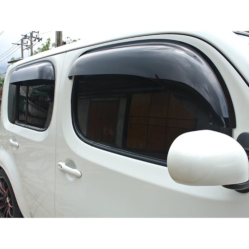 キューブ Z12 NZ12 ドアバイザー 前後セット ビッグ ワイドバイザー