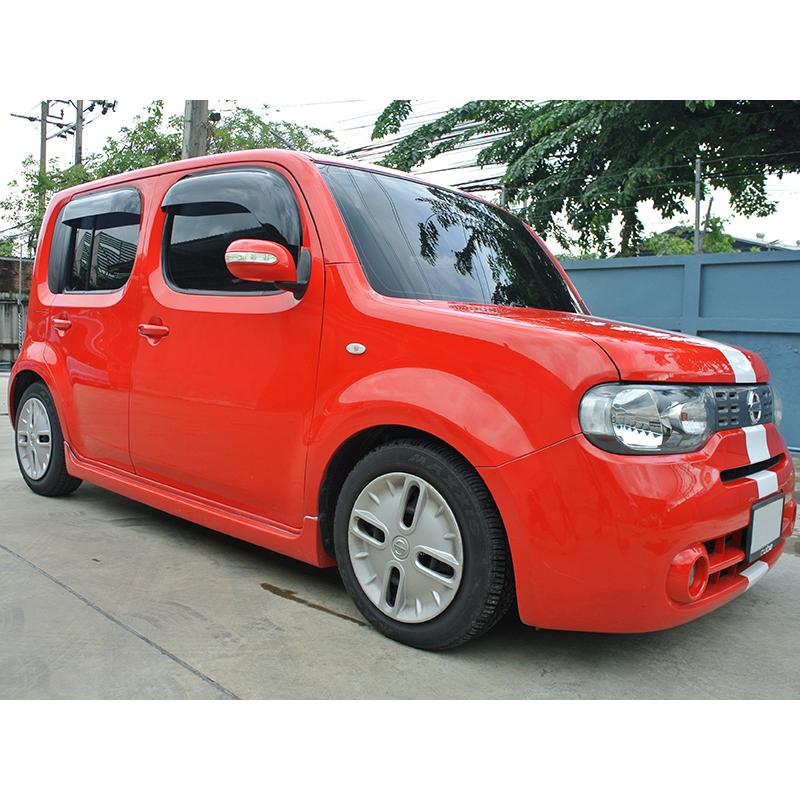 キューブ Z12 NZ12 ドアバイザー 前後セット ビッグ ワイド