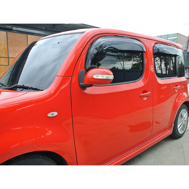 キューブ Z12 NZ12 ドアバイザー 前後セット ビッグ ワイド