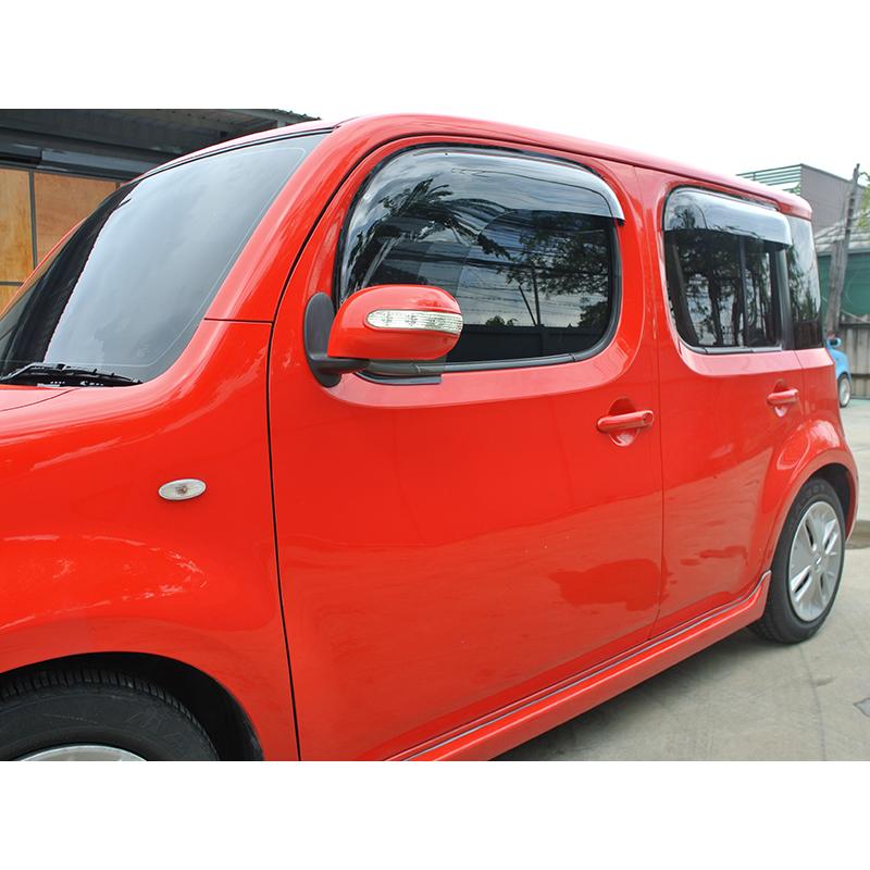 キューブ Z12 NZ12 ドアバイザー 前後セット スーパー ワイドバイザー