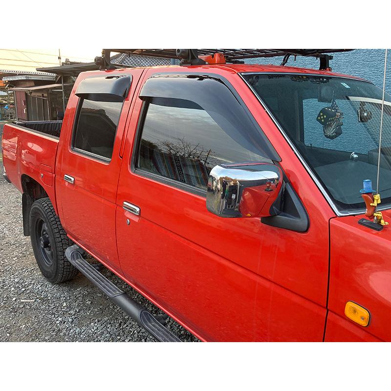 日産 ダットサントラック ダットラ D21 リア用 ドアバイザー