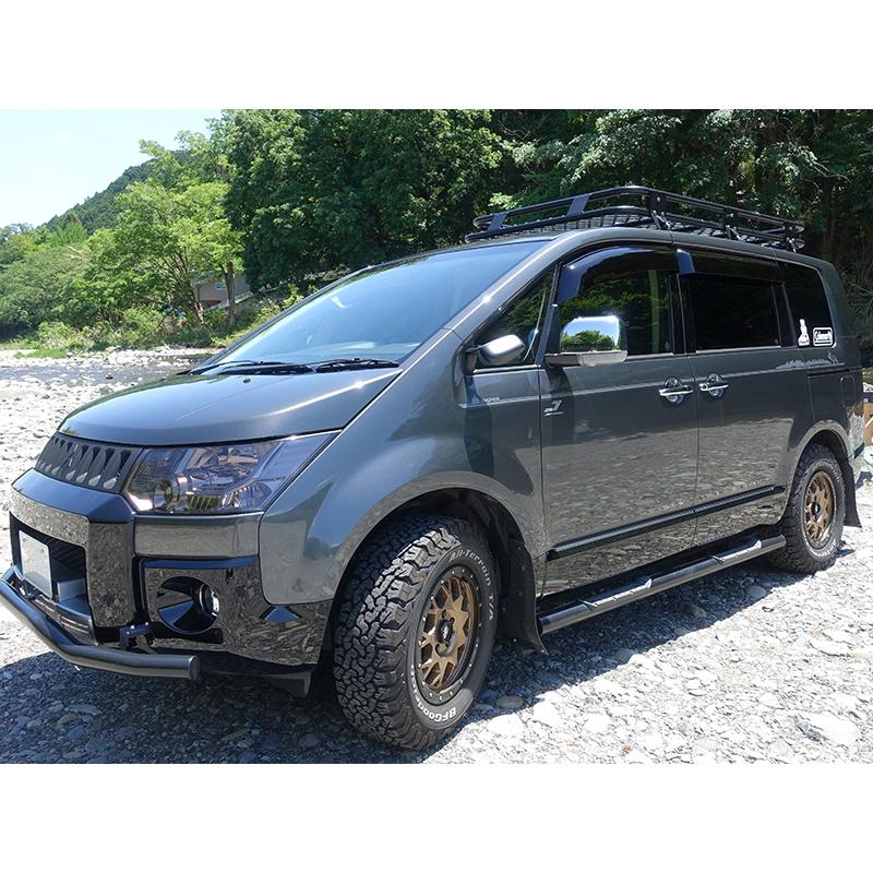 デリカ D5 ドアバイザー ビッグ ワイドバイザー デリカd5 パーツ