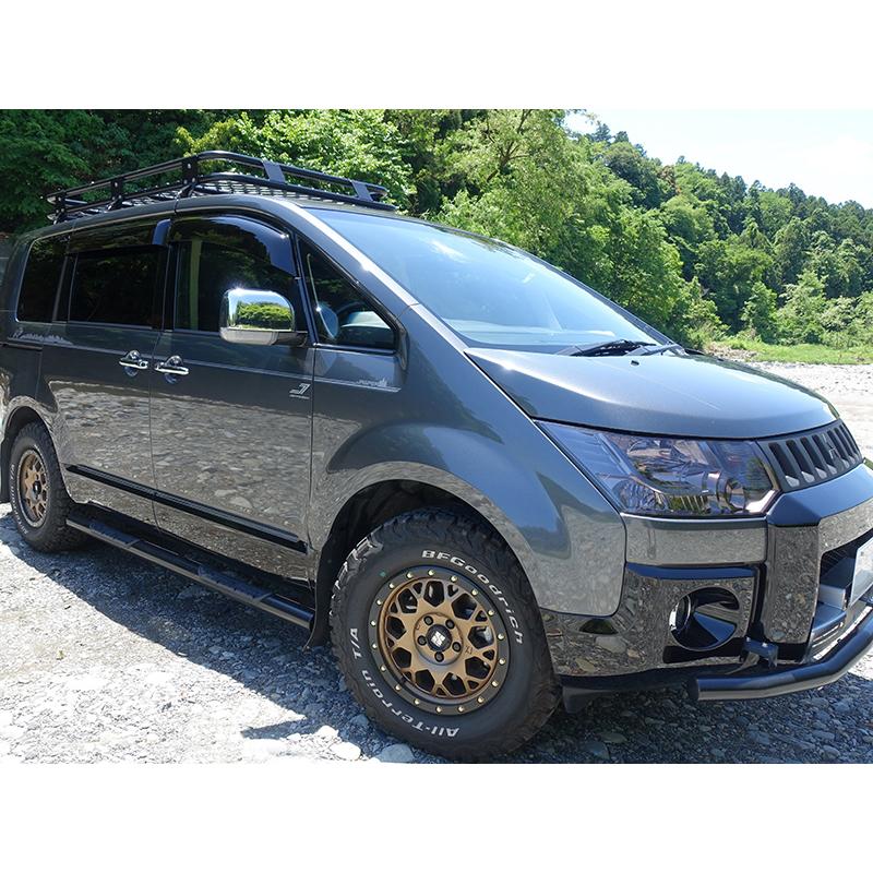 デリカ D5 ドアバイザー ビッグ ワイドバイザー デリカd5 パーツ