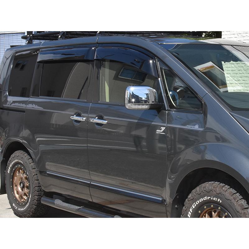 デリカ D5 ドアバイザー ビッグ ワイドバイザー デリカd5 パーツ