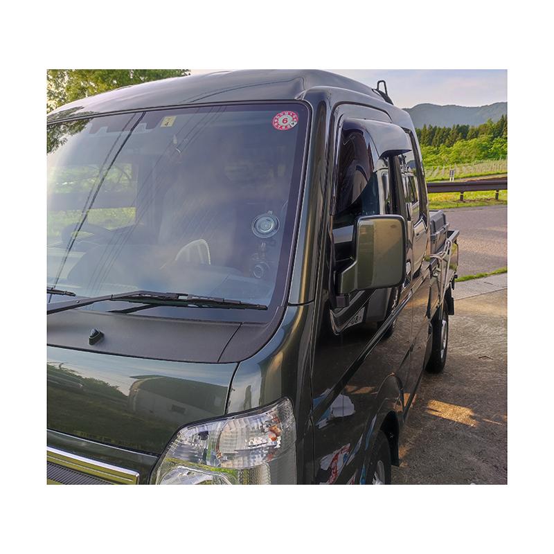 キャリイ DA16T バイザーカバー 大花束/オレンジ 楽天市場】キャリイ スーパーキャリイ DA16T ドアバイザー ビッグ