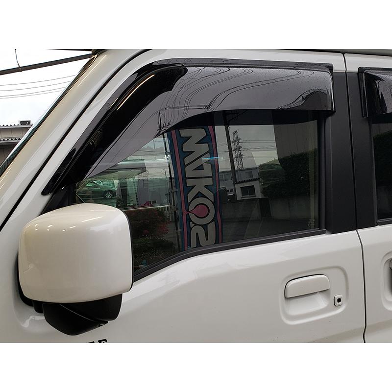 エヴリィワゴン バイザー エブリイ エブリイワゴン DA17V DA17W ドアバイザー ビッグ ワイド