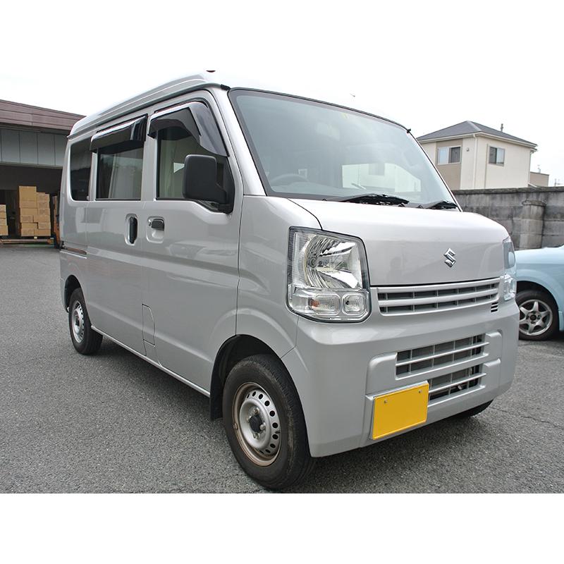コ*豆様 17エブリィワゴン　17エブリィバン　MUD FACTORY ワイドバ エブリイ エブリイワゴン DA17V DA17W ドアバイザー ビッグ ワイド