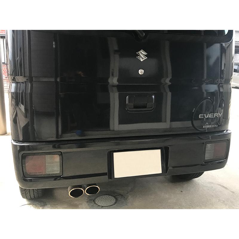 エブリイ バン DA17V DA64V テールレンズカバー ライトスモーク パーツ 