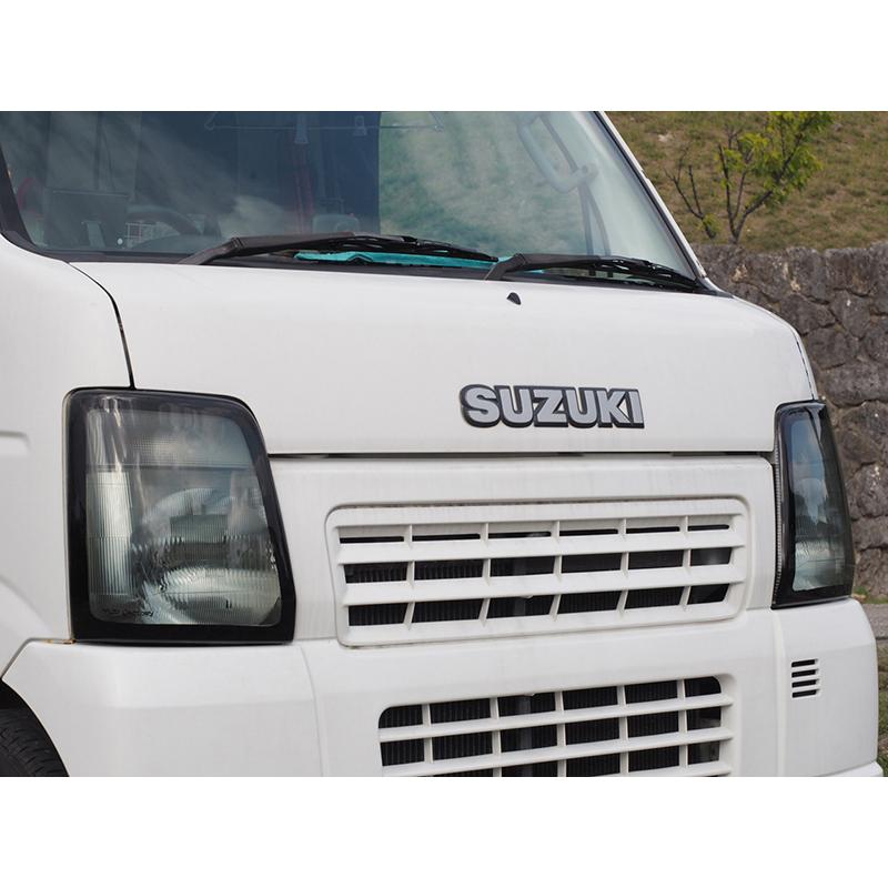 キャリイ DA63T DA65T ヘッドライトカバー ライトスモーク パーツ |  | 03