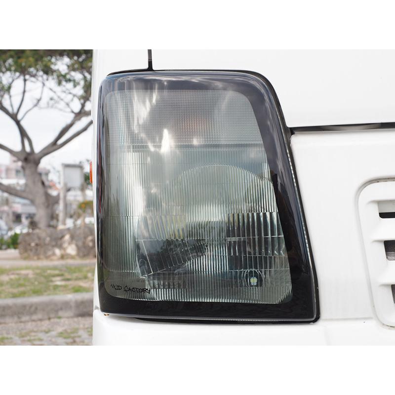 キャリイ DA63T DA65T ヘッドライトカバー ライトスモーク パーツ