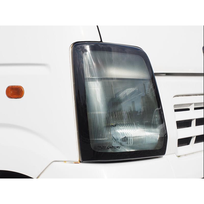 キャリイ DA63T DA65T ヘッドライトカバー ライトスモーク パーツ