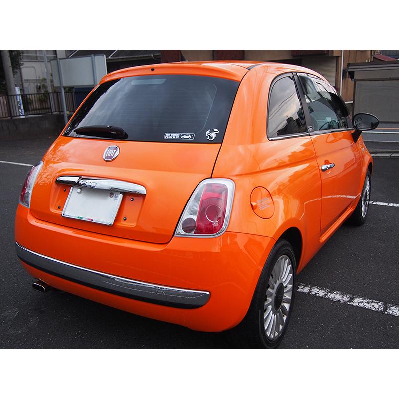 フィアット500 アバルト500 ドアバイザー ライトスモーク FIAT500