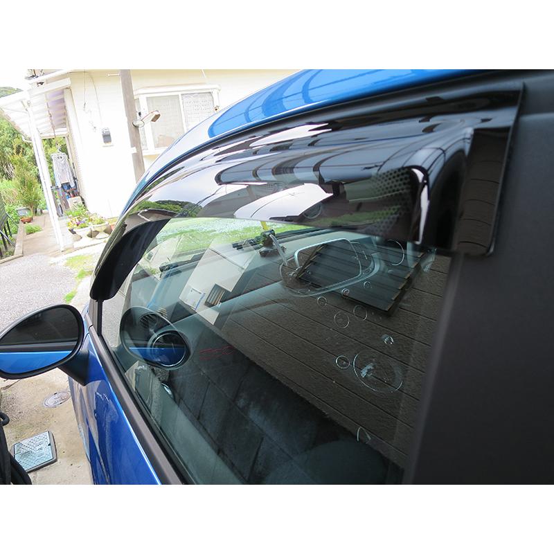 フィアット500 アバルト500 ドアバイザー セミ ワイド FIAT500