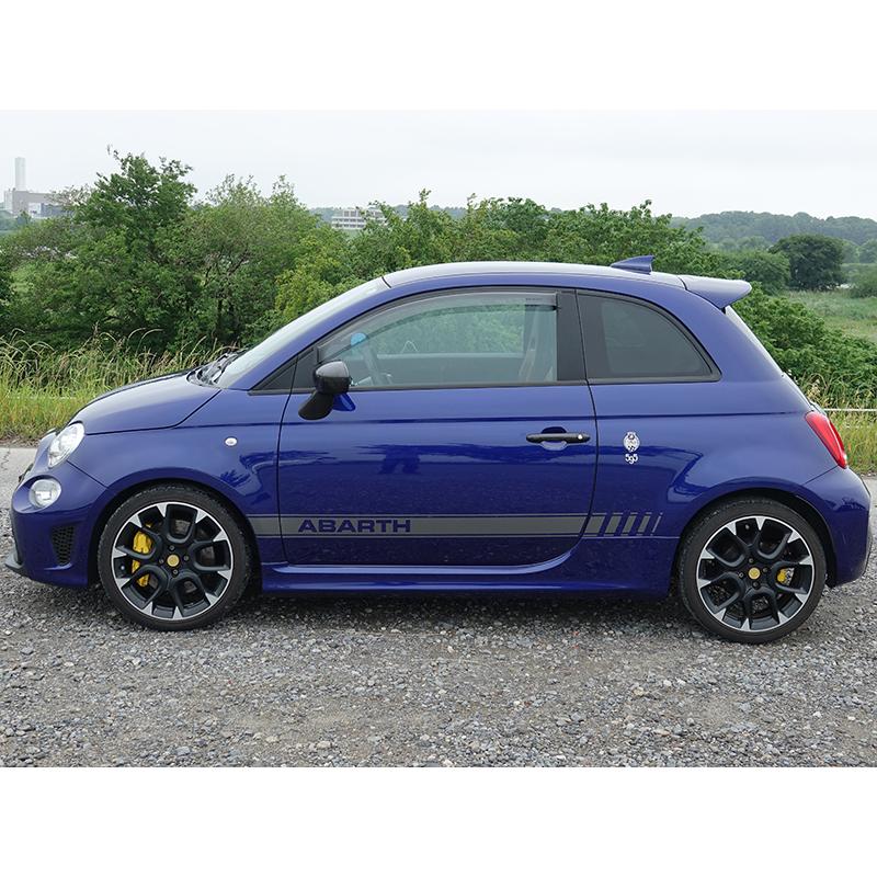 フィアット500 アバルト500 ドアバイザー セミ ワイド FIAT500