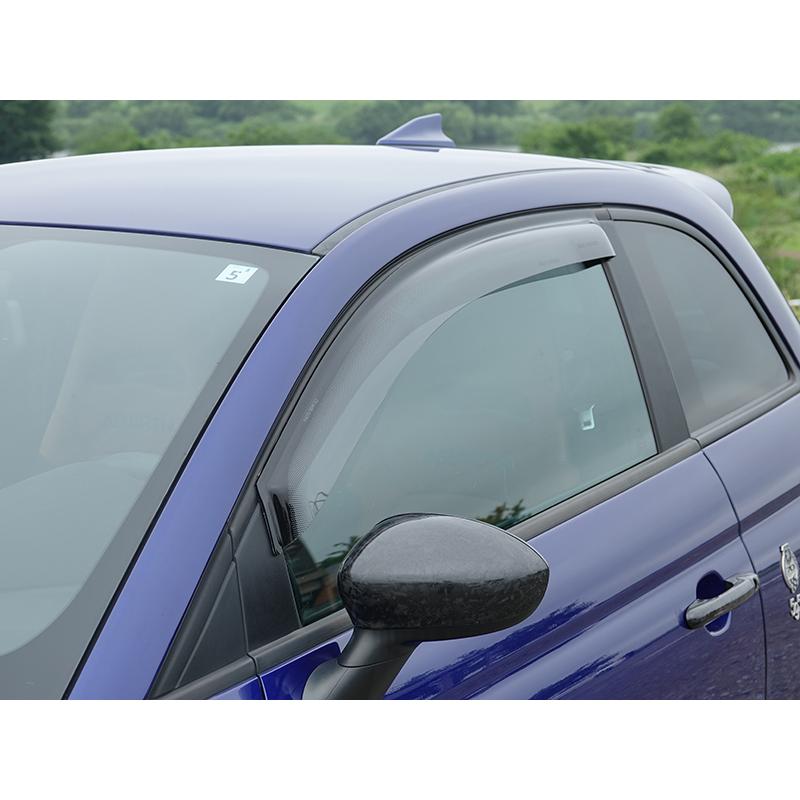 フィアット500 アバルト500 ドアバイザー セミ ワイド FIAT500