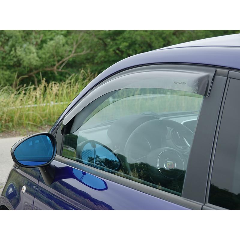 フィアット500 アバルト500 ドアバイザー セミ ワイド FIAT500