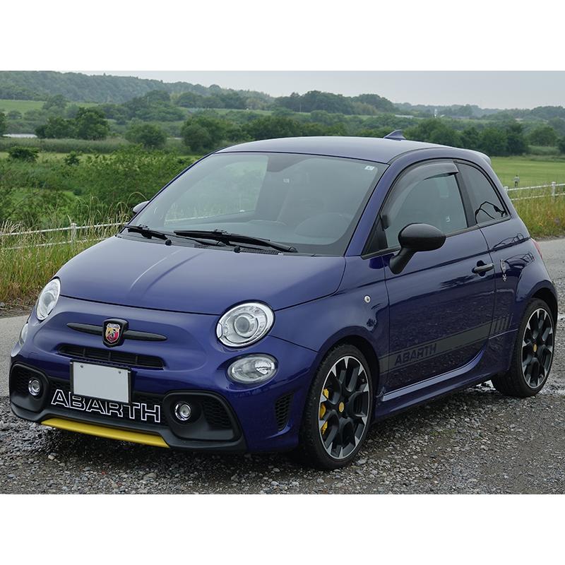 フィアット500 アバルト500 ドアバイザー セミ ワイド FIAT500