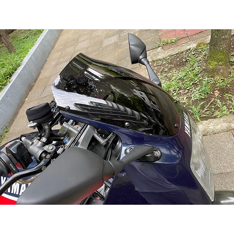 シンヤ様　フロントスクリーンS510p スモーク MRA (エムアールエー) スクリーンレーシング スモーク Ninja ZX