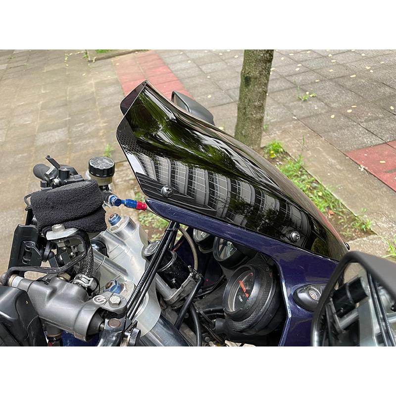 ヤマハ FZ750 (1FM) スクリーン ロングサイズ パーツ ダークスモーク