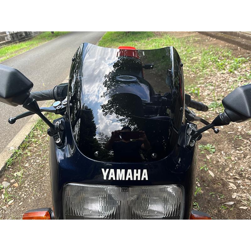 ヤマハ FZ750 (1FM) スクリーン 純正サイズ パーツ ダークスモーク