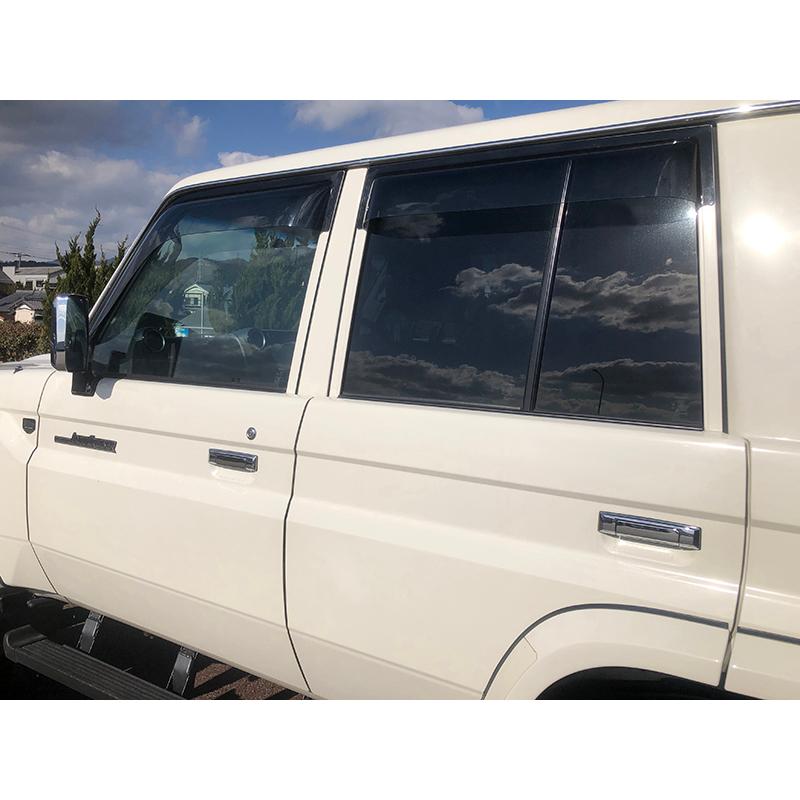 ランドクルーザー 70 ランクル70 78プラド 復刻 ワイド ドアバイザー