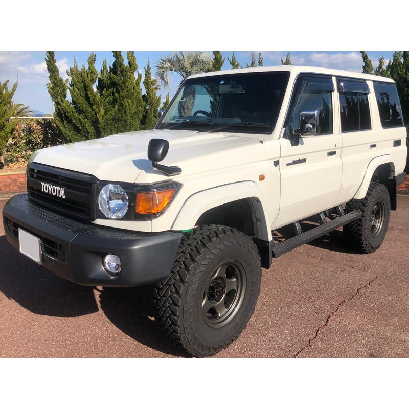 ランドクルーザー 70 ランクル70 78プラド 復刻 ワイド ドアバイザー