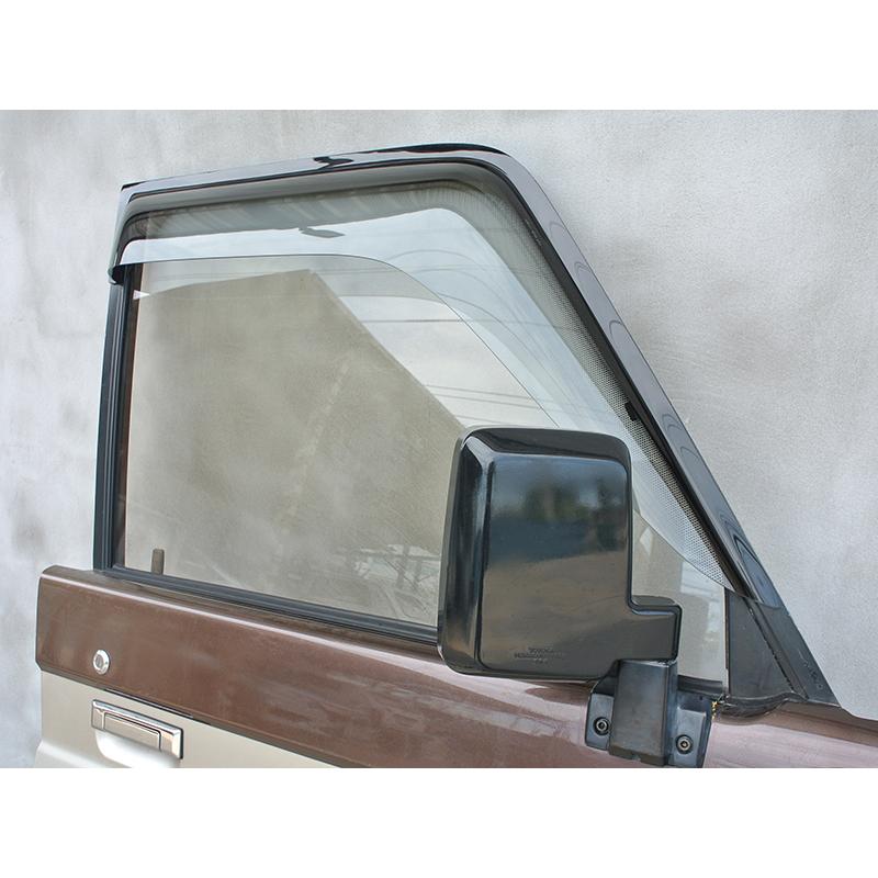 ランドクルーザー 70 ランクル70 78プラド 復刻 ワイド ドアバイザー