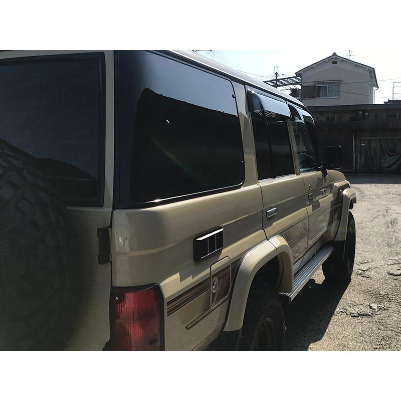 ランドクルーザー 70 ランクル70 78プラド 復刻 ワイド ドアバイザー