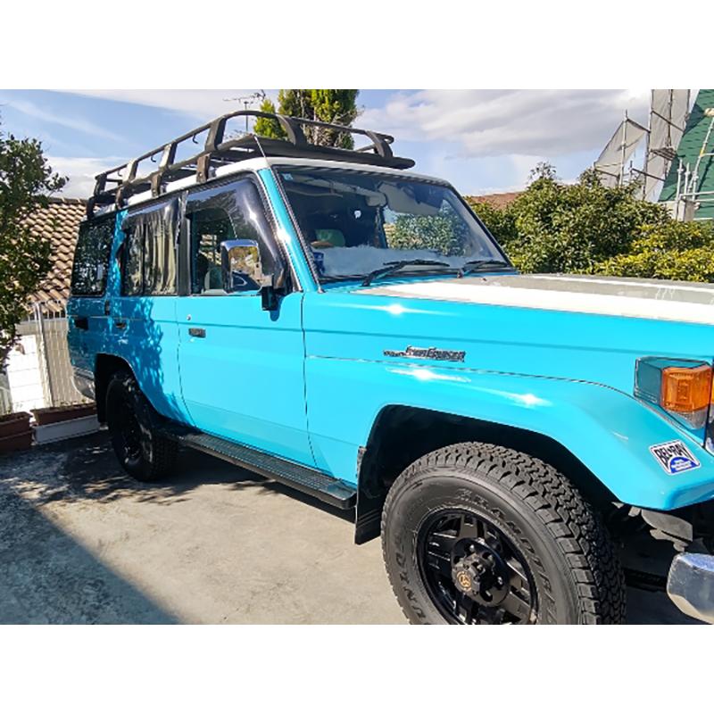 ランドクルーザー 70 ランクル70 78プラド 復刻 ワイド ドアバイザー