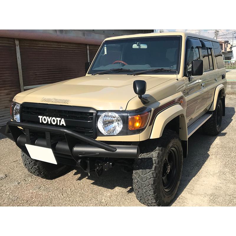 ランドクルーザー 70 ランクル70 78プラド 復刻 ワイド ドアバイザー