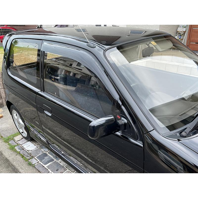 アルト HA11S HA21S 系 4代目 ドアバイザー ダーク パーツ アルト