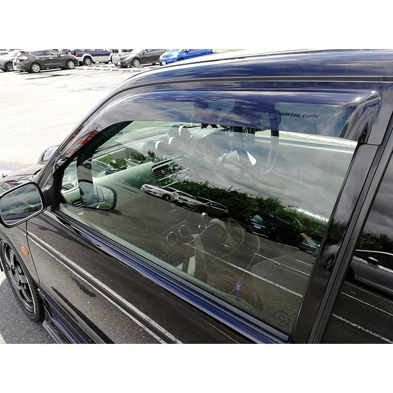 アルト HA11S HA21S 系 4代目 ドアバイザー ダーク パーツ アルト