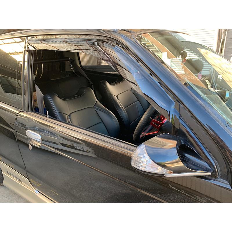 アルト HA11S HA21S 系 4代目 ドアバイザー ダーク パーツ アルト