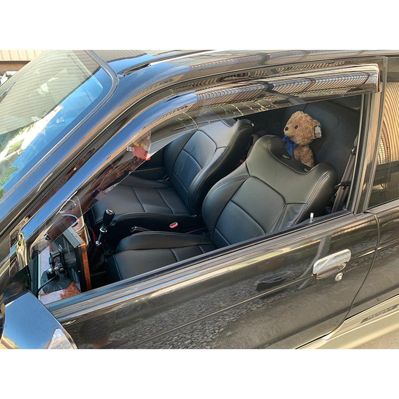 アルト HA11S HA21S 系 4代目 ドアバイザー ダーク パーツ アルト