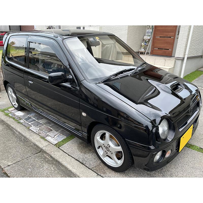 アルト HA11S HA21S 系 4代目 ドアバイザー ダーク パーツ アルト