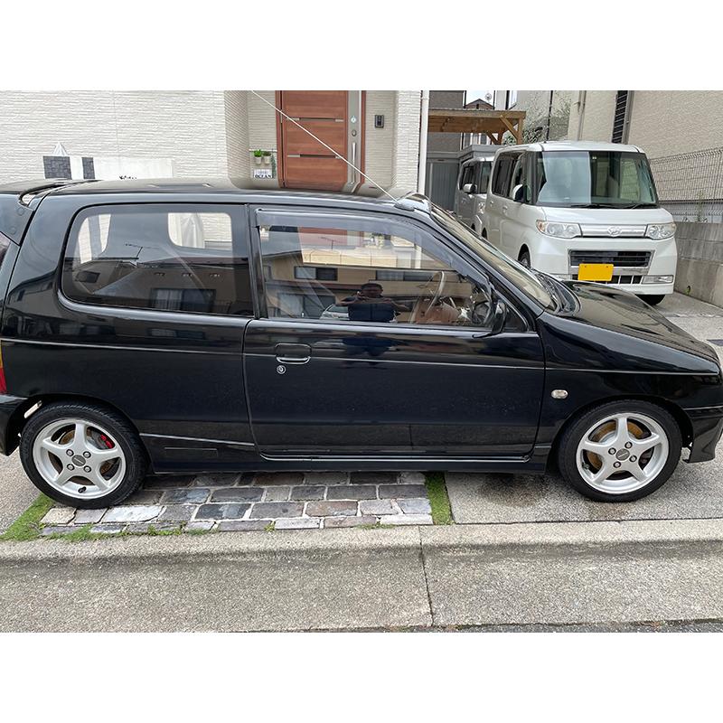 アルト HA11S HA21S 系 4代目 ドアバイザー ダーク パーツ アルト