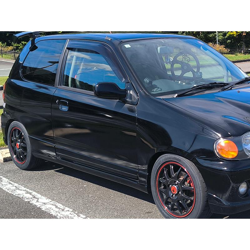 アルト HA12S HA22S HA23S HA12V HA23V セミワイド ドアバイザー