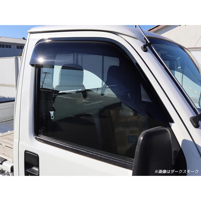 アクティ　バモス　アクティトラック　ワイドドアバイザー　社外 アクティ トラック HA6 HA7 アクティバン HH5 HH6 バモス ホビオ ドア